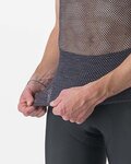 CASTELLI Cyklistické triko bez rukávů - MIRACOLO WOOL - šedá