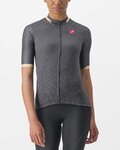 CASTELLI Cyklistický dres s krátkým rukávem - PEZZI LADY - šedá