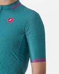 CASTELLI Cyklistický dres s krátkým rukávem - PEZZI LADY - zelená