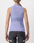 CASTELLI Cyklistický dres bez rukávů - ANIMA 4 LADY - fialová