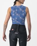 CASTELLI Cyklistické triko bez rukávů - PRO MESH 4 W LADY - modrá