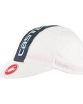 CASTELLI Cyklistická čepice - RETRO 3 - šedá/bílá
