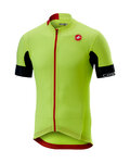 CASTELLI Cyklistický dres s krátkým rukávem - AERO RACE 4.1 SOLID - žlutá
