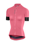 CASTELLI Cyklistický dres s krátkým rukávem - ANIMA 2.0 LADY - černá/růžová