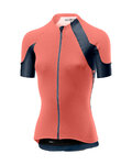 CASTELLI Cyklistický dres s krátkým rukávem - SCHEGGIA 2.0 LADY - šedá/růžová