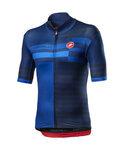 CASTELLI Cyklistický dres s krátkým rukávem - MID WEIGHT PRO - modrá