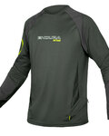 Cyklistický dres s dlouhým rukávem letní - MT500 BURNER SUMMER - zelená