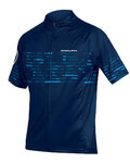Cyklistický dres s krátkým rukávem - HUMMVEE RAY MTB - modrá
