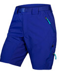 Cyklistické kalhoty krátké bez laclu - HUMMVEE II LADY - modrá