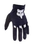 FOX Cyklistické rukavice dlouhoprsté - DIRTPAW - bílá/černá