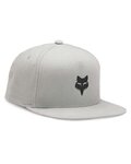 FOX Cyklistická čepice - FOX HEAD SNAPBACK - šedá