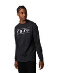 FOX Cyklistické triko s dlouhým rukávem - PINNACLE PREMIUM - černá