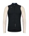 GOBIK Cyklistický dres s dlouhým rukávem zimní - PACER BLEND - modrá/černá/ivory