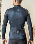 GOBIK Cyklistická zateplená bunda - SKIMO PRO THERMAL - černá