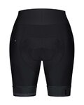 GOBIK Cyklistické kalhoty krátké s laclem - LIMITED 5.0 K9 LADY - černá