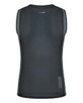 GOBIK Cyklistické triko bez rukávů - SECOND SKIN LADY - antracitová/šedá