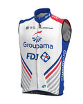 ALÉ Cyklistická vesta - GROUPAMA FDJ 2019 - modrá/bílá/červená