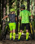 HAVEN Cyklistický dres s krátkým rukávem - CUBES NEO MTB - černá
