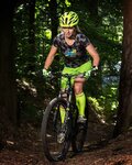 HAVEN Cyklistický dres s krátkým rukávem - PEARL NEO LADY MTB - černá
