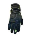 HAVEN Cyklistické rukavice dlouhoprsté - KINGSIZE WINTER - černá/zelená