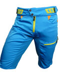 HAVEN Cyklistické kalhoty krátké bez laclu - SINGLETRAIL HMS - modrá
