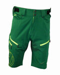 HAVEN Cyklistické kalhoty krátké bez laclu - NAVAHO SLIMFIT - zelená