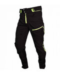HAVEN Cyklistické kalhoty dlouhé bez laclu - SINGLETRAIL LONG - zelená/černá