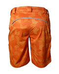HAVEN Cyklistické kalhoty krátké bez laclu - CUBES NEO - oranžová