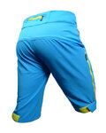 HAVEN Cyklistické kalhoty krátké bez laclu - SINGLETRAIL HMS - modrá