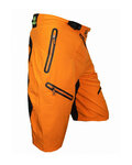 HAVEN Cyklistické kalhoty krátké bez laclu - ENERGIZER - oranžová