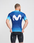 BONAVELO Cyklistický dres s krátkým rukávem - MOVISTAR 2024 - modrá
