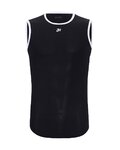 HOLOKOLO Cyklistické triko bez rukávů - AIR - černá