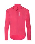 HOLOKOLO Cyklistická větruodolná bunda - WIND/RAIN LADY - růžová
