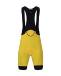 HOLOKOLO Cyklistický krátký dres a krátké kalhoty - VICTORIOUS LADY - žlutá