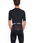 HOLOKOLO Cyklistický dres s krátkým rukávem - FANTASY ELITE - černá/vícebarevná