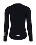 HOLOKOLO Cyklistický dres s dlouhým rukávem letní - VICTORIOUS GOLD ELITE LADY - černá