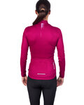 HOLOKOLO Cyklistický dres s dlouhým rukávem zimní - VIBES LADY WINTER - růžová