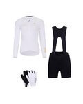 RIVANELLE Cyklistický mega set - VICTORIOUS - bílá/černá