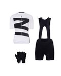 RIVANELLE Cyklistický mega set - MISSVELOAIRE - bílá/černá