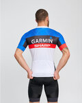 BONAVELO Cyklistický krátký dres a krátké kalhoty - GARMIN SHARP - modrá/černá
