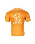 BONAVELO Cyklistický krátký dres a krátké kalhoty - EUSKALTEL - EUSKADI - černá/oranžová