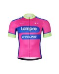 BONAVELO Cyklistický mega set - LAMPRE - bílá/růžová/černá