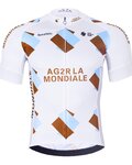 BONAVELO Cyklistický mega set - AG2R LA MONDIALE - černá/vícebarevná/bílá