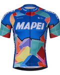 BONAVELO Cyklistický mega set - MAPEI - bílá/modrá/černá