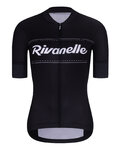 RIVANELLE Cyklistický krátký dres a krátké kalhoty - GEAR UP  - bílá/černá