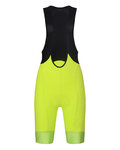 RIVANELLE Cyklistický krátký dres a krátké kalhoty - PURE - žlutá/černá