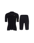 RIVANELLE Cyklistický krátký dres a krátké kalhoty - GRACE - černá