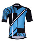 HOLOKOLO Cyklistický krátký dres a krátké kalhoty - TRACE - modrá/černá