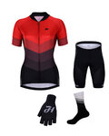 HOLOKOLO Cyklistický mega set - NEW NEUTRAL LADY - červená/černá