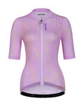HOLOKOLO Cyklistický dres s krátkým rukávem - SPARKLE LADY - růžová